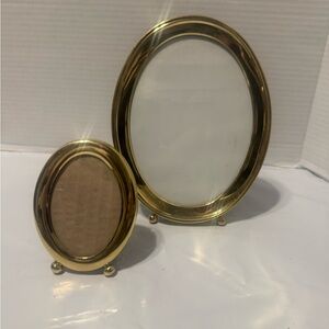 Vintage Oval Picture Frames Set